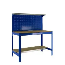 Banco trabajo 1b+panel 1445x1210x610mm s/t azul bt3 1200 simonrack