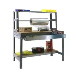 Banco trabajo 1b+1cj+bar 1445x1210x760mm s/t gr bt4 box 1200 simonrack