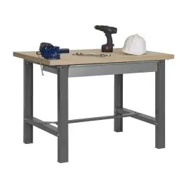 Banco trabajo 865x1200x750mm c/t gris bt6 plywood box 1200 simonrack