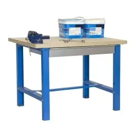 Banco trabajo 865x1800x750mm c/t azul bt6 plywood box 1800 simonrack