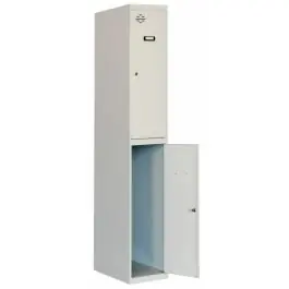 Taquilla metalica vestuario inicial 2 puertas gris 180 x 30 x 50 cm (venta desmontada) simonlocker - Simonrack