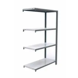 Estanteria adicional 4b 1500x900x300mm s/t met gris oscuro/b simonrack