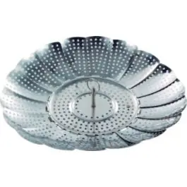 Cesto coc vapor 24cm inox vivahogar