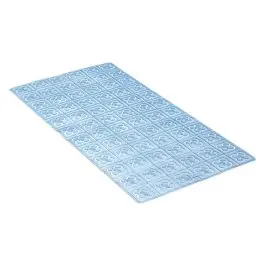 Alfombra de baño 36x72 cm antideslizante bcn con ventosas agua tatay