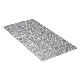 Alfombra de baño 36x72 cm antideslizante bcn con ventosas antracita tatay
