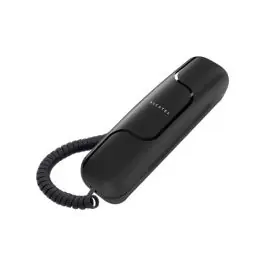 Telefono con cable góndola ultra slim alcatel t-06 negro