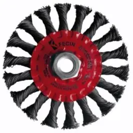 Cepillo ind plano amoladora 115xm14x0,5 al.trenz fecin