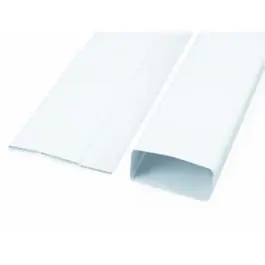 Tubo extraccion aire rect 150x75x1500mm ign/aut pleg pvc bl tubpla