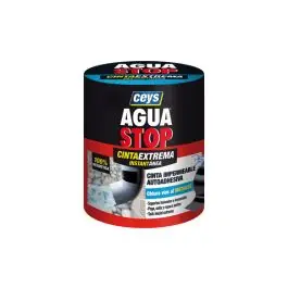Cinta de reparacion instantanea aguastop extrema 1,5 m x 10 cm negro ceys