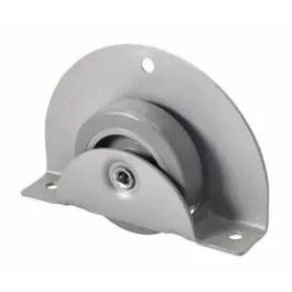 Rueda fija semicircular oculta 60 kg 50 mm gris alex - Ruedas alex