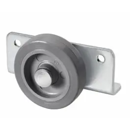 Rueda fija soporte angular 60 kg 63n50-pgi 50 mm gris alex