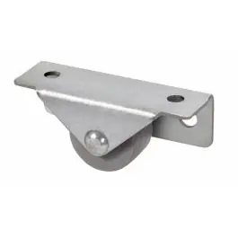 Rueda fija lateral 40 kg 64n25-pgi 25 mm gris alex