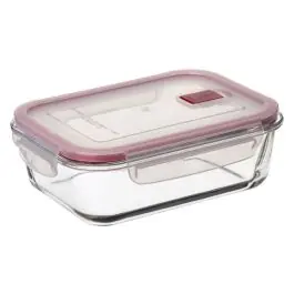 Contenedor hermetico borosilicato cook & eat 1,1 l - valvula tatay