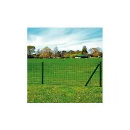 Malla electrosoldada galvanizada 19 x 19 x 0,7 mm 1 x 5 m pvc verde nivel