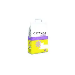 Arena gato city cat absorbente perfumada 5 kg