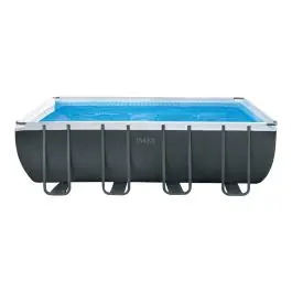 Piscina rectangular desmontable ultra xtr 17.203 l depuradora arena 4.500 l/h 549x274x132cm intex