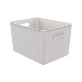 Cesta ordenacion baobab xl blanco 23 x 38,5 x 29,4 cm tatay