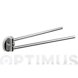 Toallero barra doble inox 38 cm martins tatay