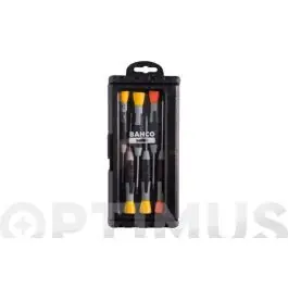 Destornillador precision juego 6 piezas bahco