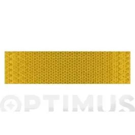 Cinta adhesiva señalizacion reflectante 33 m x 50 mm amarilla target