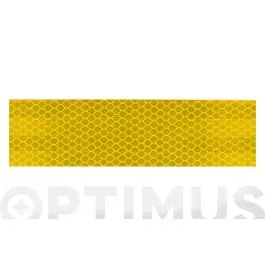 Cinta adhesiva reflectante automocion homologada 25 m x 50 mm amarilla target