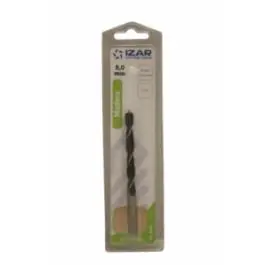 Broca mad espiral 3 puntas 08,00mm m640 izar