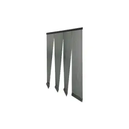 Mosquitera para puerta en tiras 95x220 cm natuur