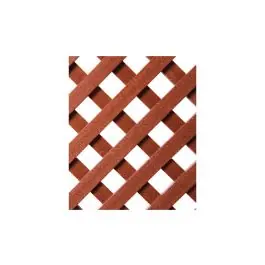 Celosía lop 1 x 2 m marron catral
