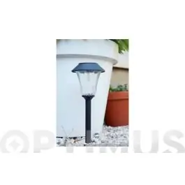 Baliza solar led saint tropez ip44 luz calida 5lm luxform