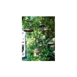 Guirnalda led solar 10 bombillas lanzarote 3.8 m luxform