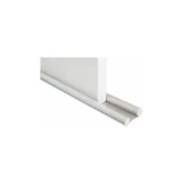 Burlete bajo puerta doble rollo pvc 97 cm blanco kylate - Vivahogar