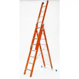 Escalera ind.mult plabell tijera tri 12+12+11 alu 5,90mt fi3