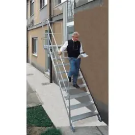 Escalera ind plabell apoyo anch 3 peldaños pla alu 0,62mt in