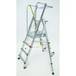 Escalera ind.mult plabell tijera telesc pla alu 1,48mt teleq