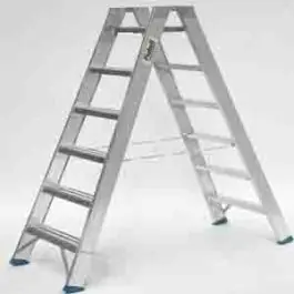 Escalera ind.mult plabell tijera anch 6+6 peld. pla alu 1,39