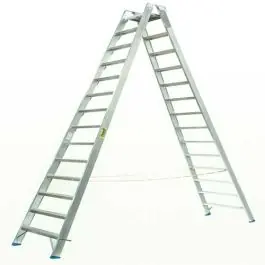Escalera ind.mult plabell tijera anch 14+14 peld. pla alu 3,