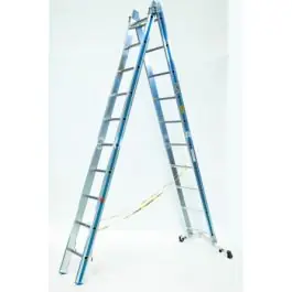 Escalera ind.mult plabell 2 tramos 8+8 2,85mt alu st+2502 es