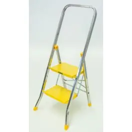 Escalera dom plabell tijera anch 2 peldaños 0,90mt alu sca2a