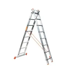 Escalera ind.mult plabell tijera dos tramos telesc 12 peldañ