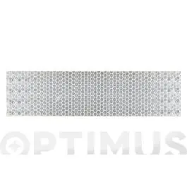 Cinta adhesiva señalizacion reflectante 33 m x 50 mm blanca target