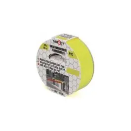 Cinta adh 50mmx33mt señalizacion target pvc ver reflectante