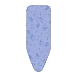 Funda tabla planchar 130x48 cm alg pictos azules inofix 1 pz