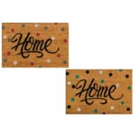 Felpudo decoracion rect coco 1 pz 40 x 60 cm dintex