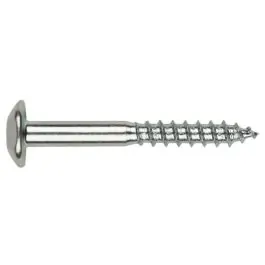Tornillo inviolable 07x090mm cabeza red. cinc index 100 pz