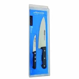 Cuchillo cocina set univ inox universal 2 pz 240 mm arcos