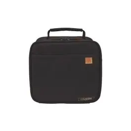 Bolsa porta alimentos classic negra +2 contenedores iris