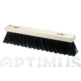 Barrendero soporte madera fibra negra 5x22 universal