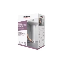 Cemento blanco 1,5 kg beissier