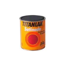 Esmalte titanlak satinado 1401 750 ml negro