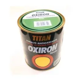 Esmalte antioxidante oxiron forja 750 ml verde bronce titan